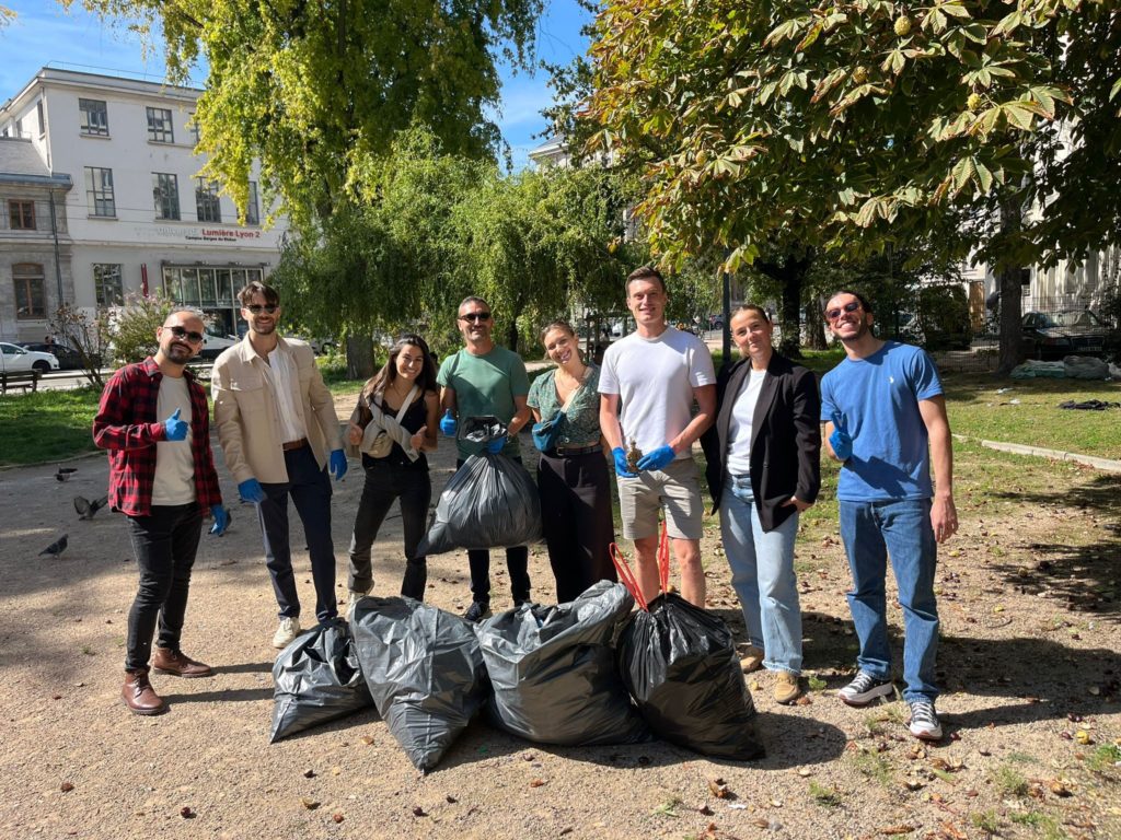 Du smile, du soleil et… des déchets en moins !